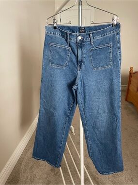 J. Crew Women’s Relaxed Blue Carpenter Jeans